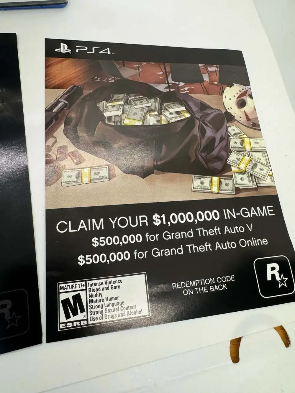 Grand Theft Auto V Replacement Game Case for PlayStation 4
